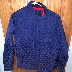 Tailorbyrd Navy Quilted Jacket Small w/tags